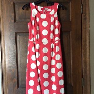 🌻NWT BODEN Silk Blend Dot Dress